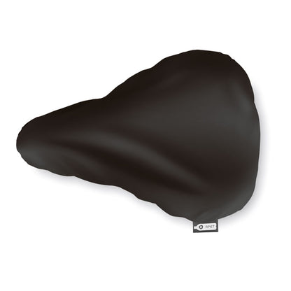 Funda de sillín de bici negra de RPET