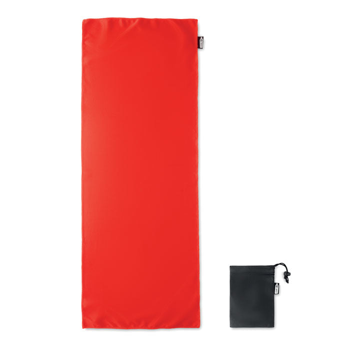 TUKO RPET - Toalla y bolsa deportiva RPET