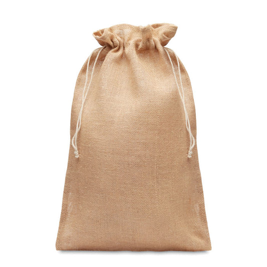JUTE LARGE - Bolsa regalo grande de yute 30x47