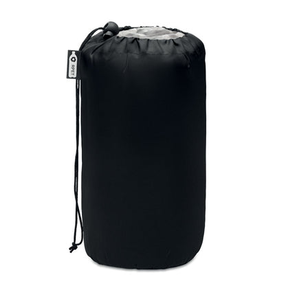 Saco negro cerrado para manta