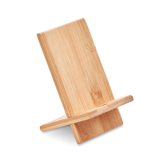 WHIPPY - Soporte para telefono de bambú