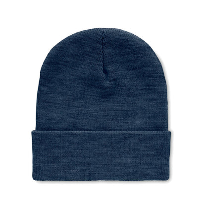 Gorro de RPET marino con puño