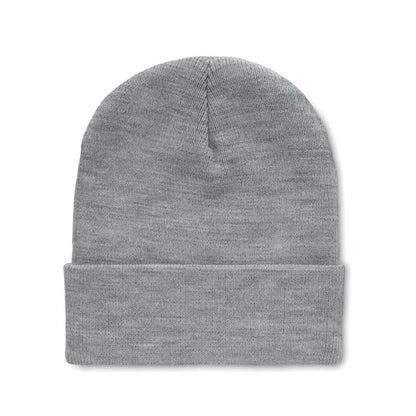 Gorro de RPET gris con puño