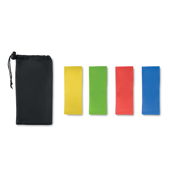 FITBAND - Set de 4 bandas de fitnesss TPE