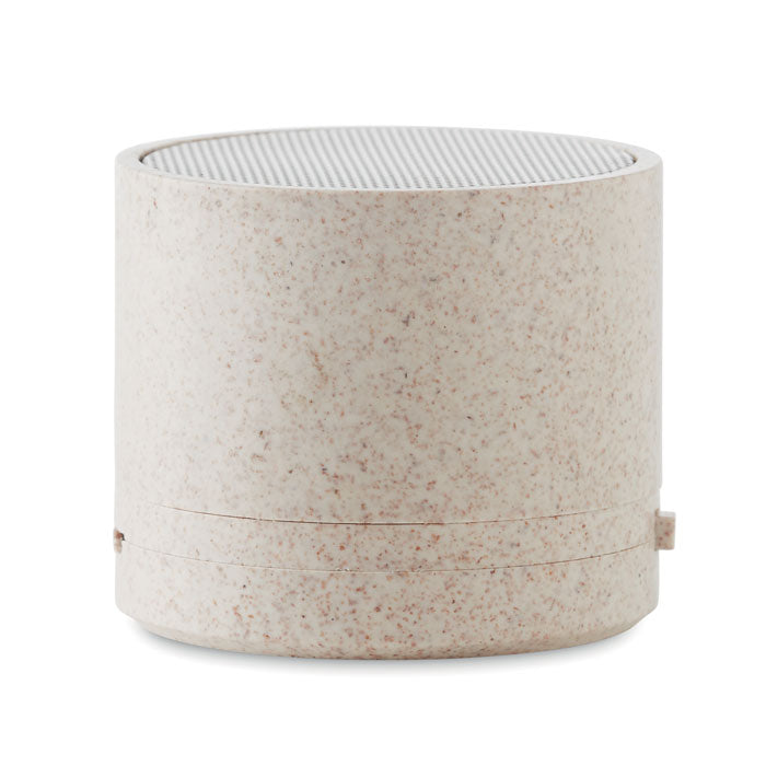 ROUND BASS+ - Altavoz inalámbrico paja trigo
