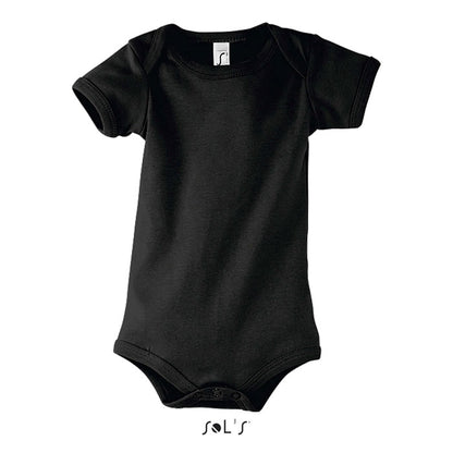 Body para bebé BAMBINO rosa vista frontal