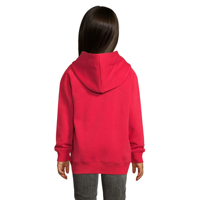 Vista trasera de la sudadera STELLAR KIDS - STELLAR KIDS SUDADERA en color rojo.